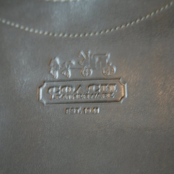 Coach Vintage Leather Tote Bag 12415, Black - Picture 5 of 5